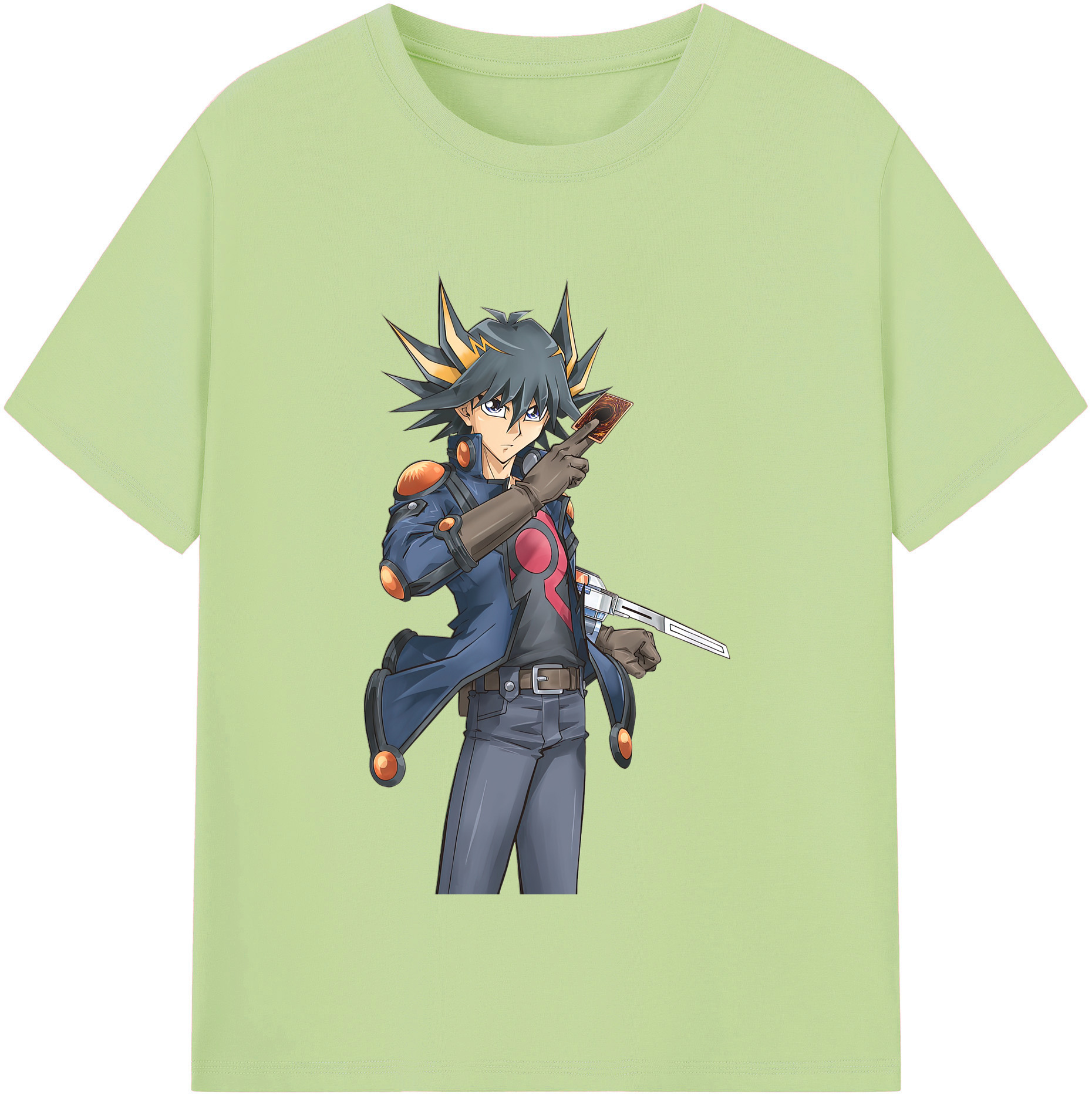 （画像用） 遊☆戯☆王 Yu-Gi-Oh! 綿100％半袖Tシャツ（フロントプリント）